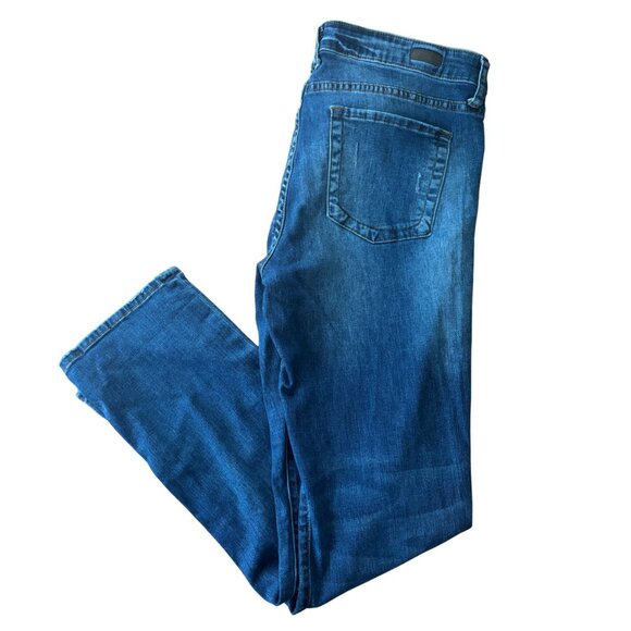 Kut From The Kloth Mid Rise Boyfriend Jeans in Medium Wash Size 12 - Picture 5 of 5